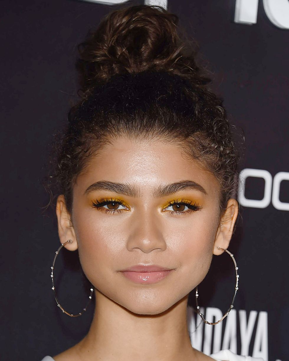 Zendaya Yellow Eyeshadow