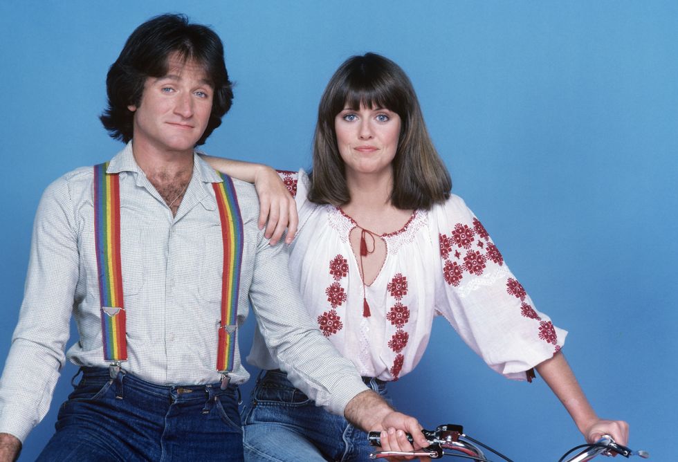 Robin Williams and Pam Dawber