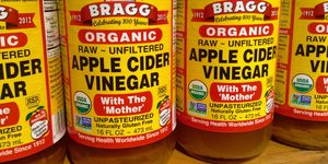 Product, Bottle, Liquid, Amber, Condiment, Ingredient, Sauces, Packaging and labeling, Apple cider vinegar, Food storage, 