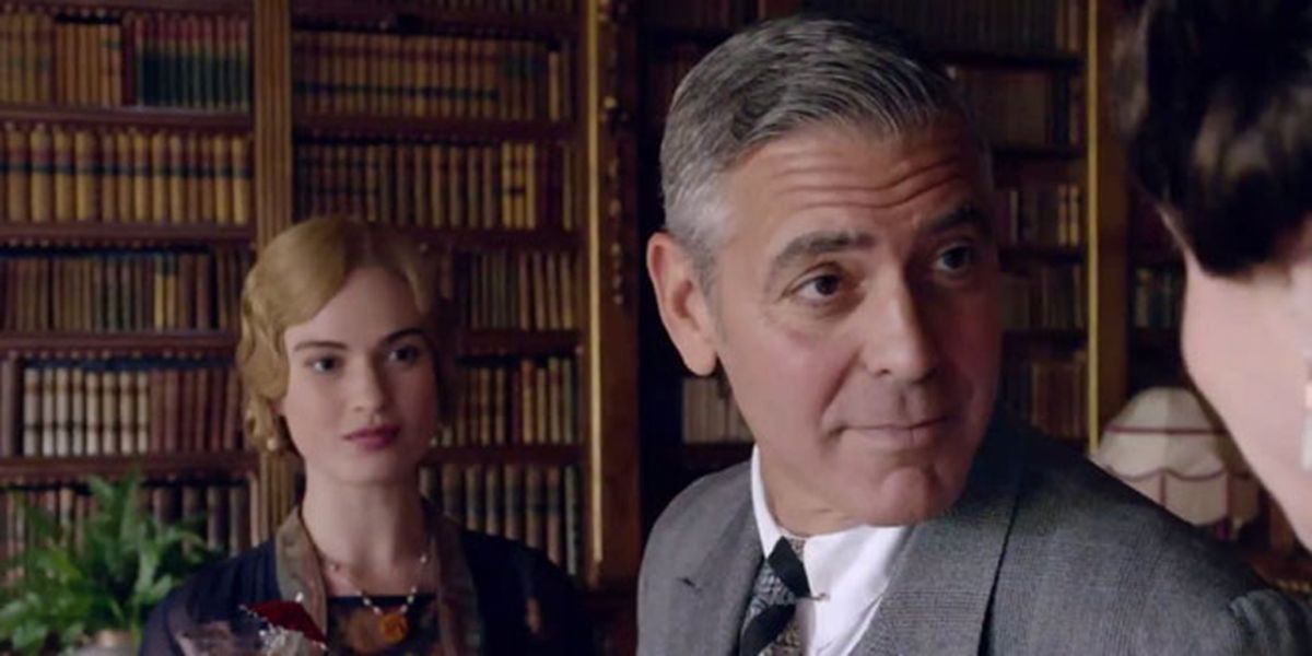 Hij Is Hier George Clooney In Downton Abbey 