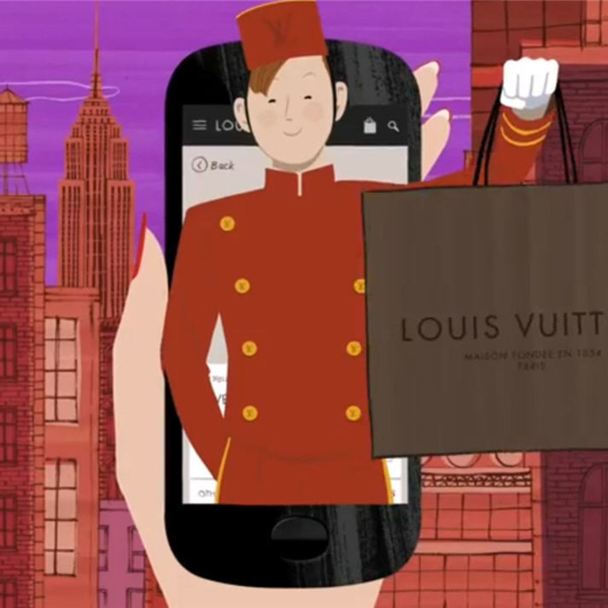 Louis Vuitton M-Commerce USA 