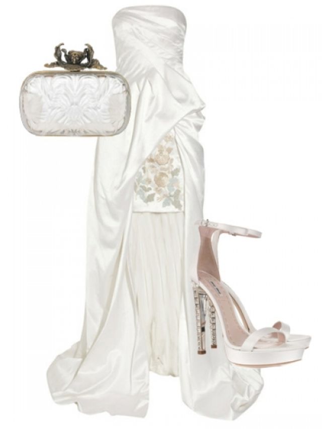 Shopping-klassieke-bruid