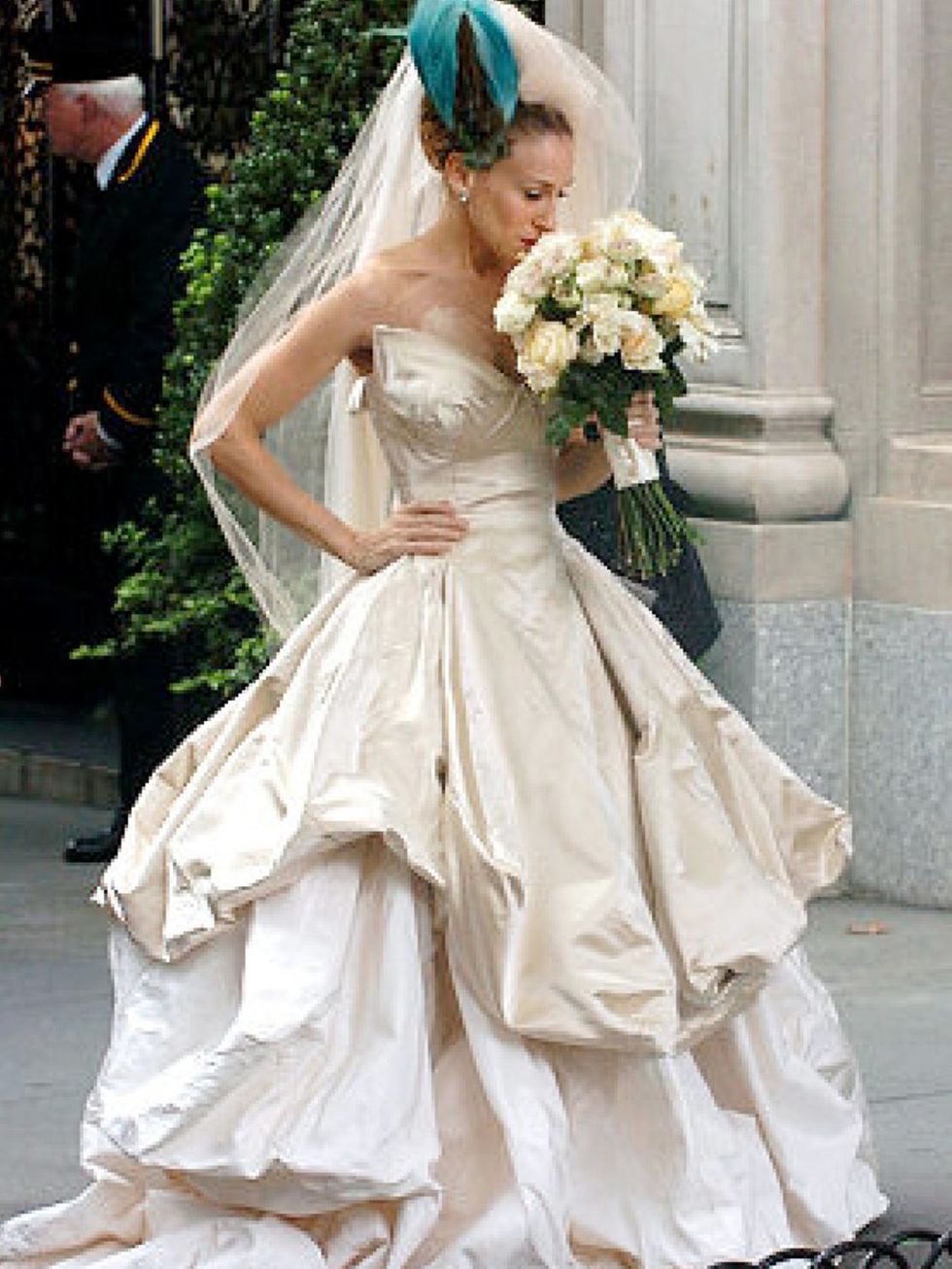 Clothing, Dress, Petal, Textile, Photograph, Bridal clothing, Gown, Wedding dress, Formal wear, Bride, 