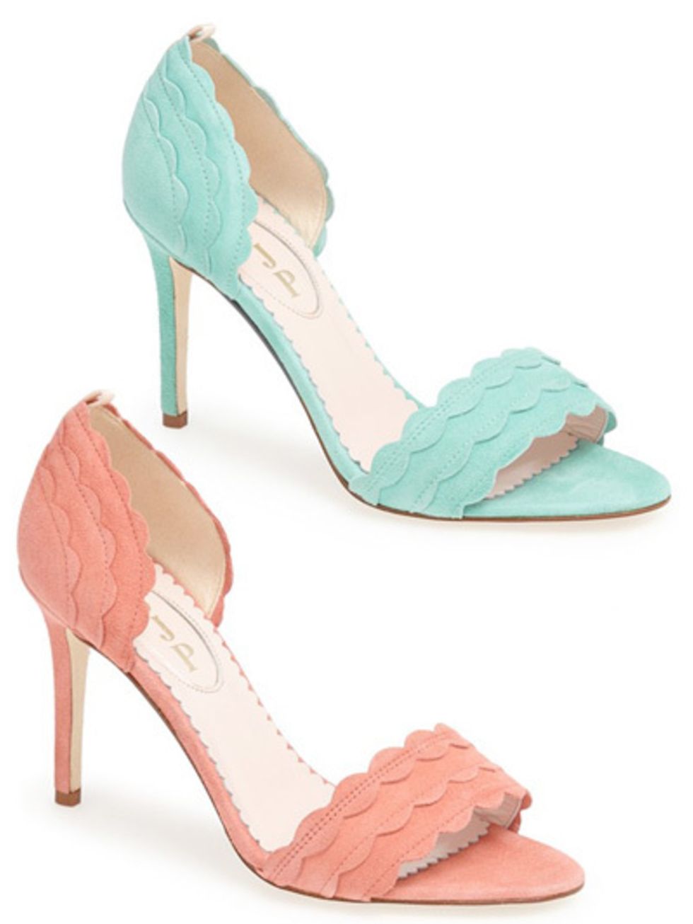 Footwear, Product, High heels, Pink, Sandal, Teal, Aqua, Turquoise, Basic pump, Tan, 