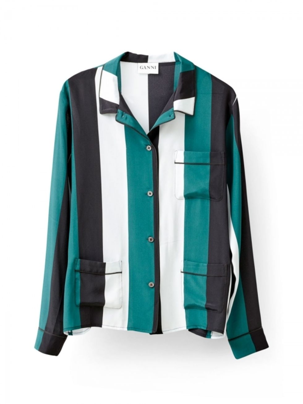 Clothing, Blue, Collar, Sleeve, Green, Dress shirt, Coat, Outerwear, Turquoise, Teal, 