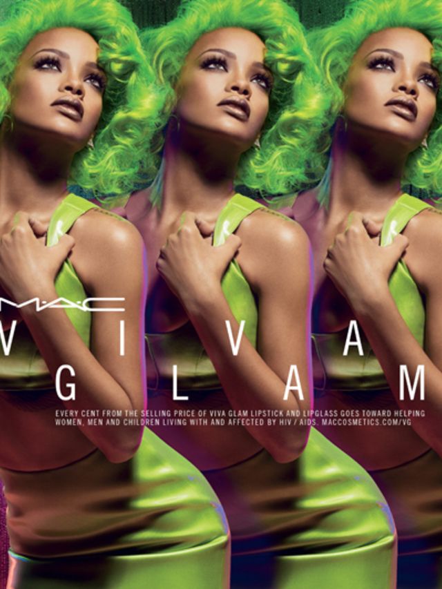 Rihanna-rockt-groen-haar-voor-nieuwe-MAC-Viva-Glam-campagne