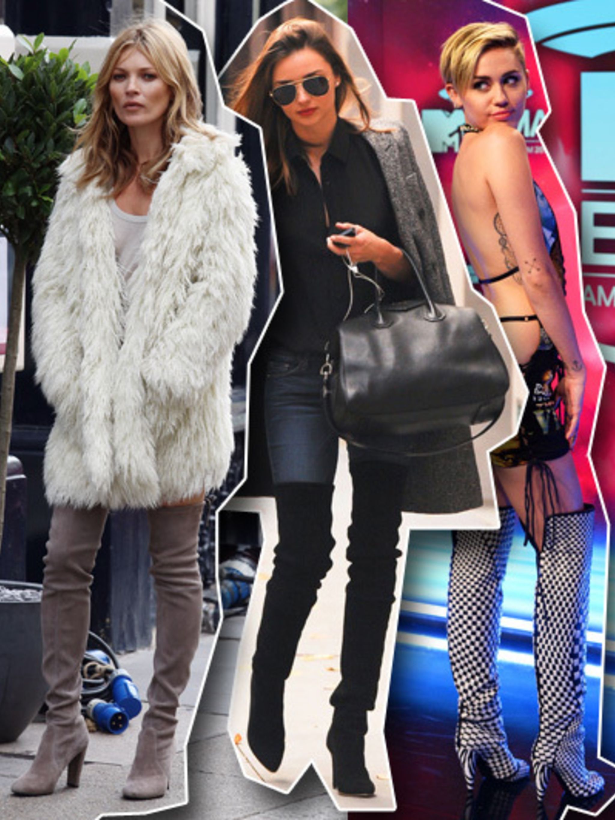 Celebs ♥ over the knee boots Celebs ♥ over the knee boots