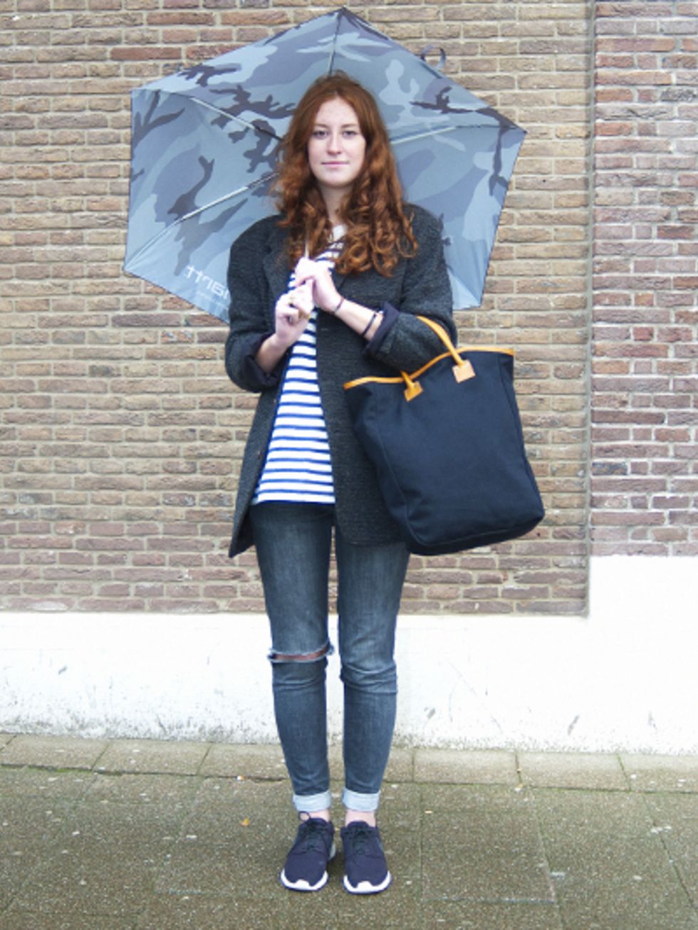 Clothing, Product, Umbrella, Sleeve, Denim, Textile, Jeans, Outerwear, Jacket, Style, 