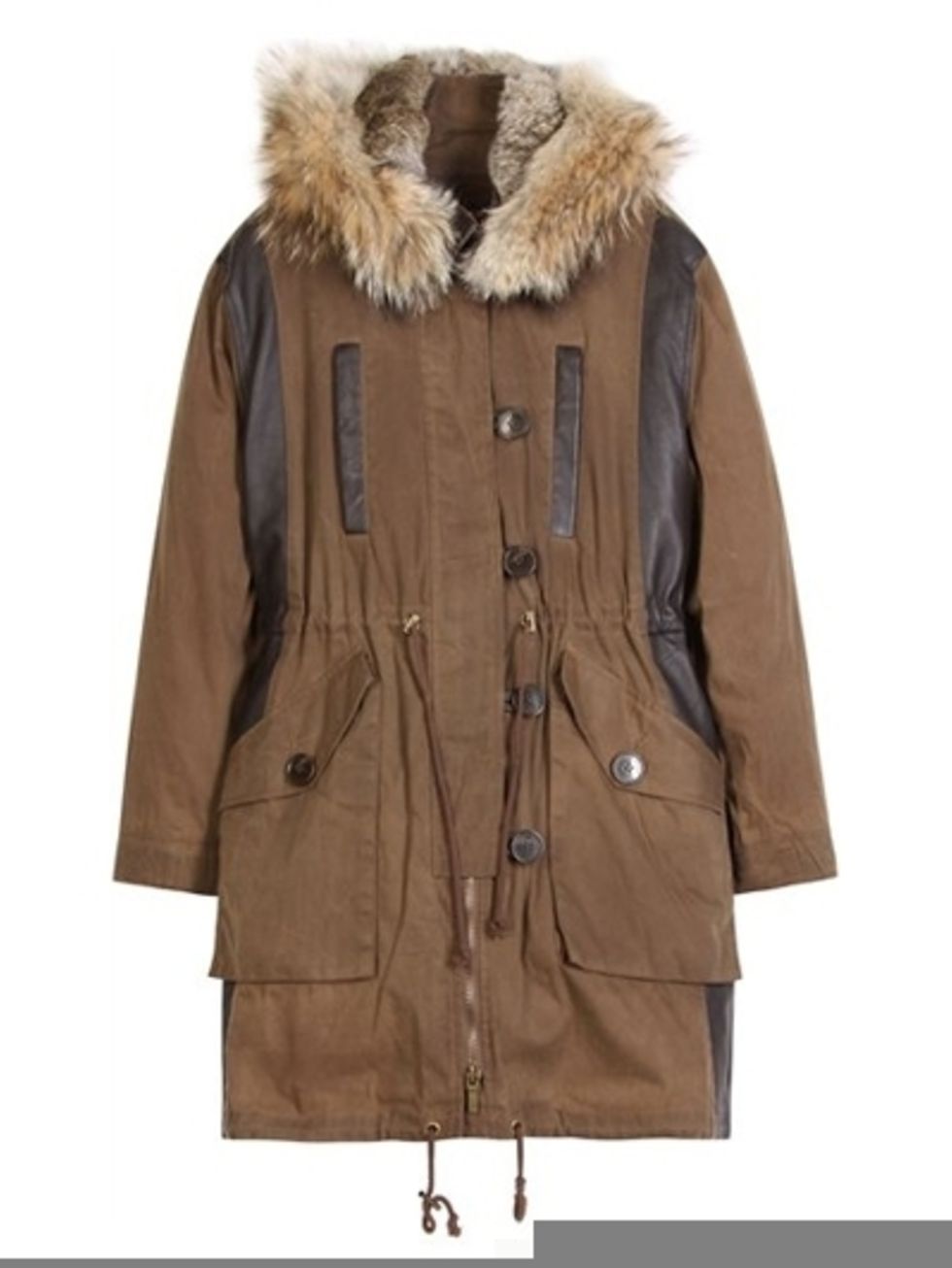 Clothing, Coat, Brown, Sleeve, Jacket, Khaki, Textile, Collar, Outerwear, Natural material, 