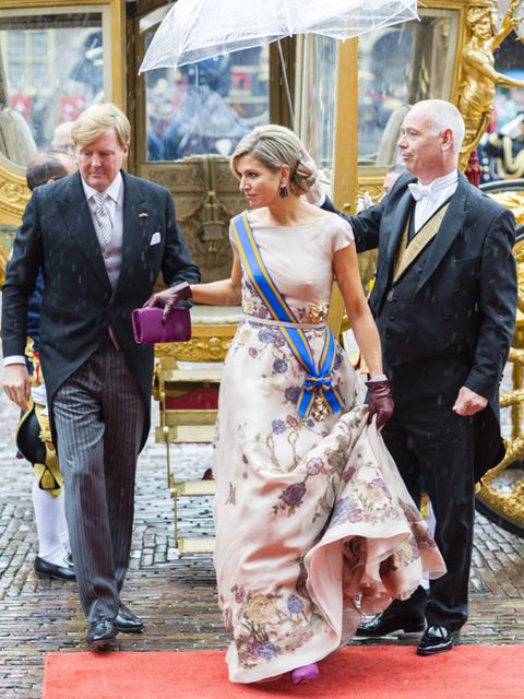 Foto's: Koningin draagt Jan Taminiau (en géén hoed!) Prinsjesdag