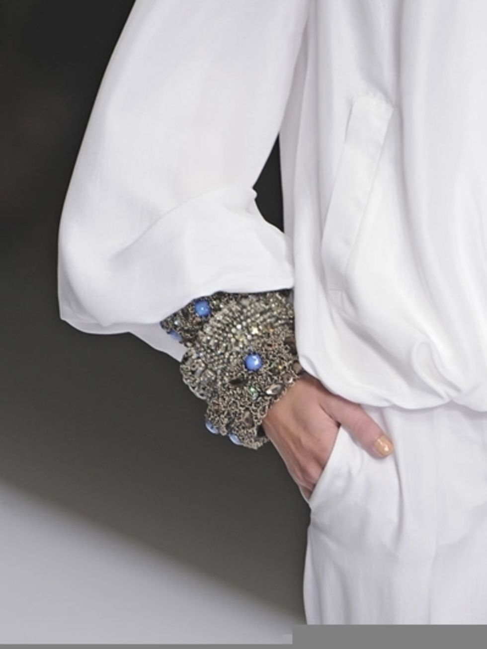 Sleeve, Wrist, Fashion, Cuff, Ring, Silver, Embellishment, Glove, Button, 