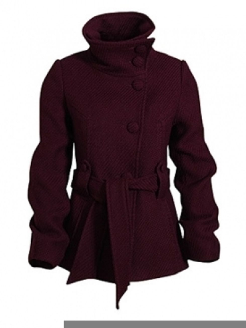 Clothing, Sleeve, Coat, Collar, Textile, Standing, Outerwear, Red, Maroon, Magenta, 