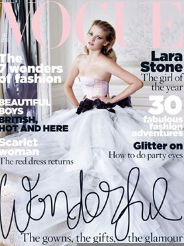 Lara-Stone-op-Vogue-cover