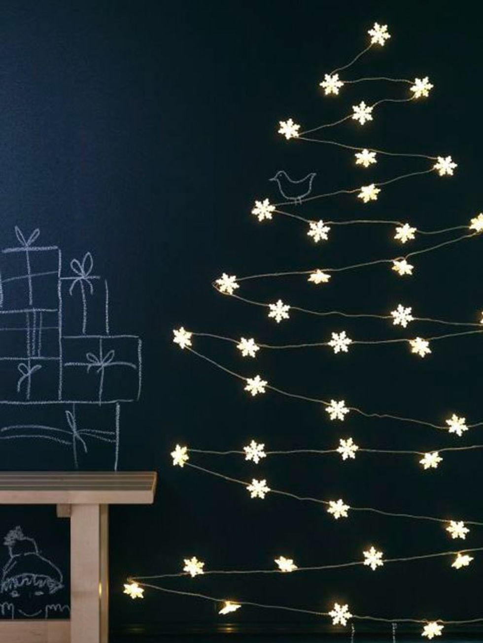 Christmas decoration, Line, Christmas eve, Light, Christmas tree, Holiday, Midnight, Christmas, Majorelle blue, Christmas lights, 