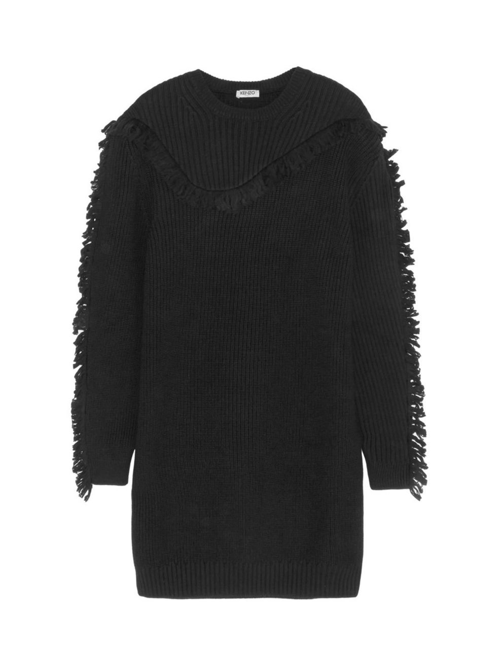 Product, Sleeve, Textile, Outerwear, Sweater, Fashion, Black, Wool, Woolen, Fur, 