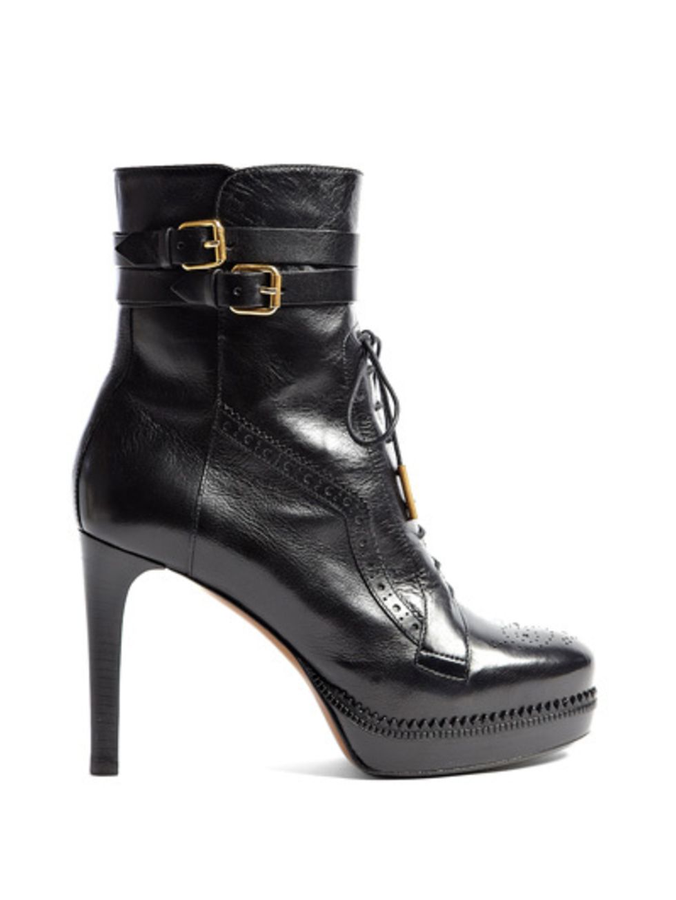 Footwear, Boot, Shoe, Fashion, Black, Leather, Fashion design, High heels, 
