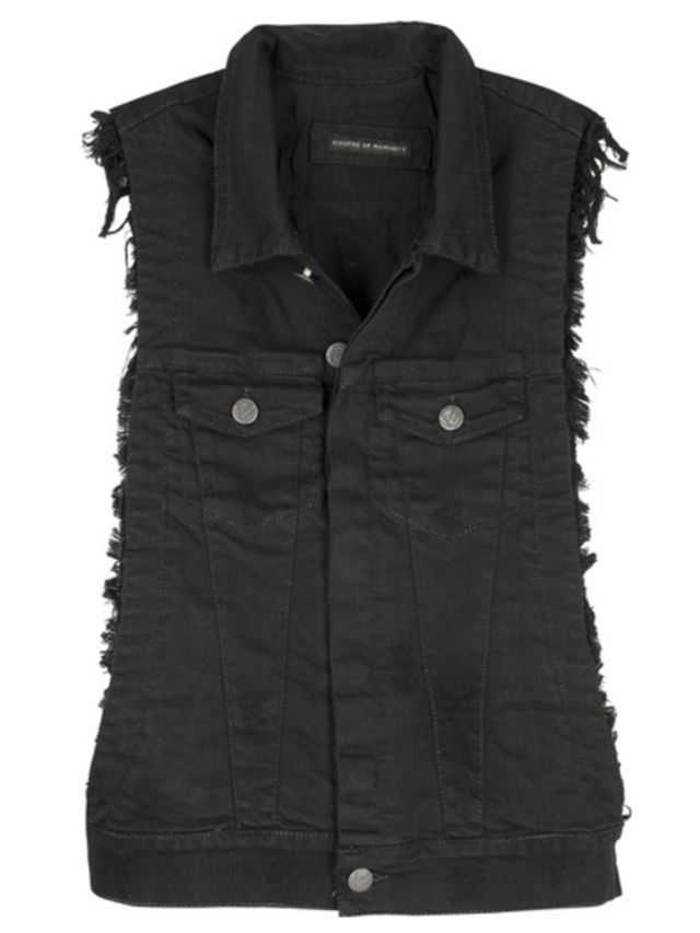 Denim-gilet