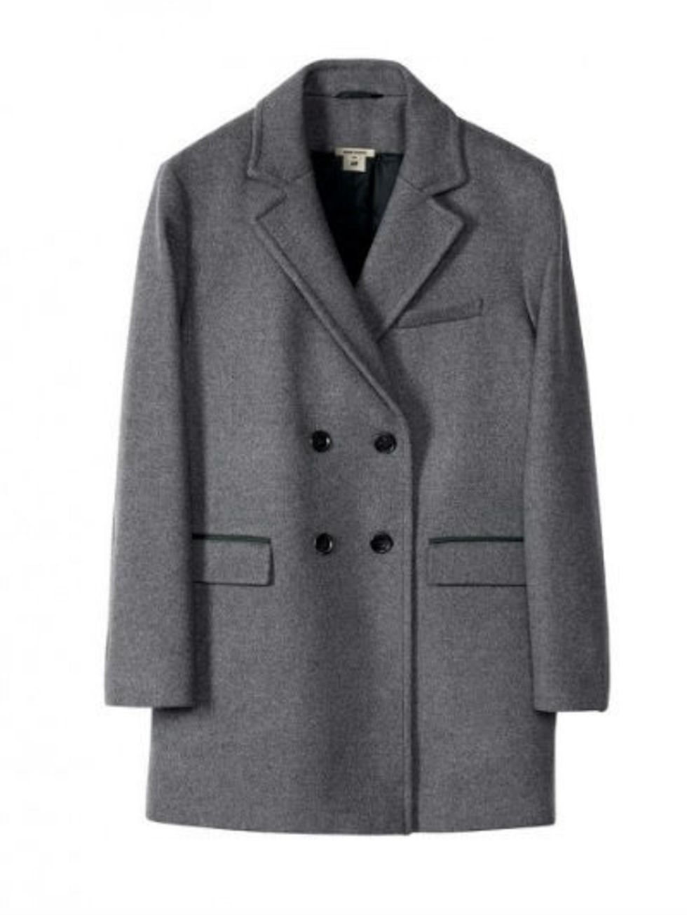 Clothing, Coat, Collar, Sleeve, Textile, Outerwear, Standing, Overcoat, Blazer, Button, 