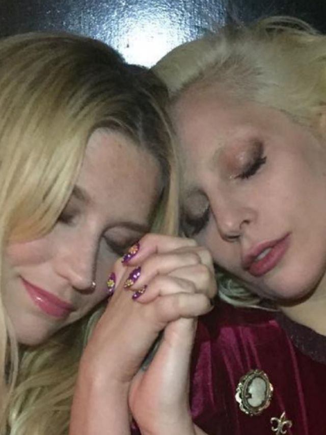 Lady-Gaga-ontmoet-Kesha-na-haar-rechtszaak-tegen-Dr