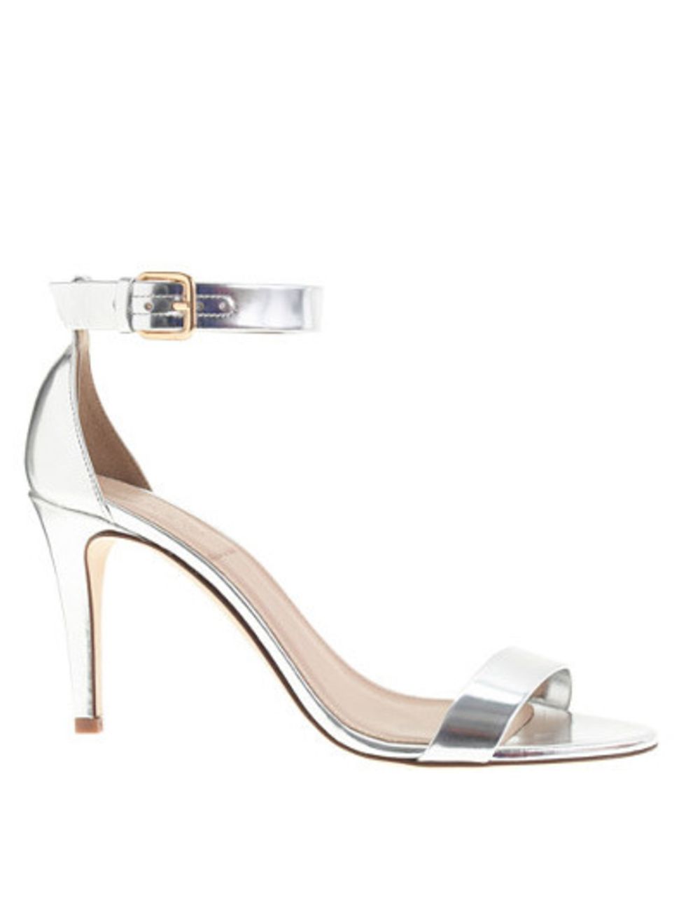 Product, White, Cable, Tan, Foot, High heels, Beige, Composite material, Sandal, Metal, 