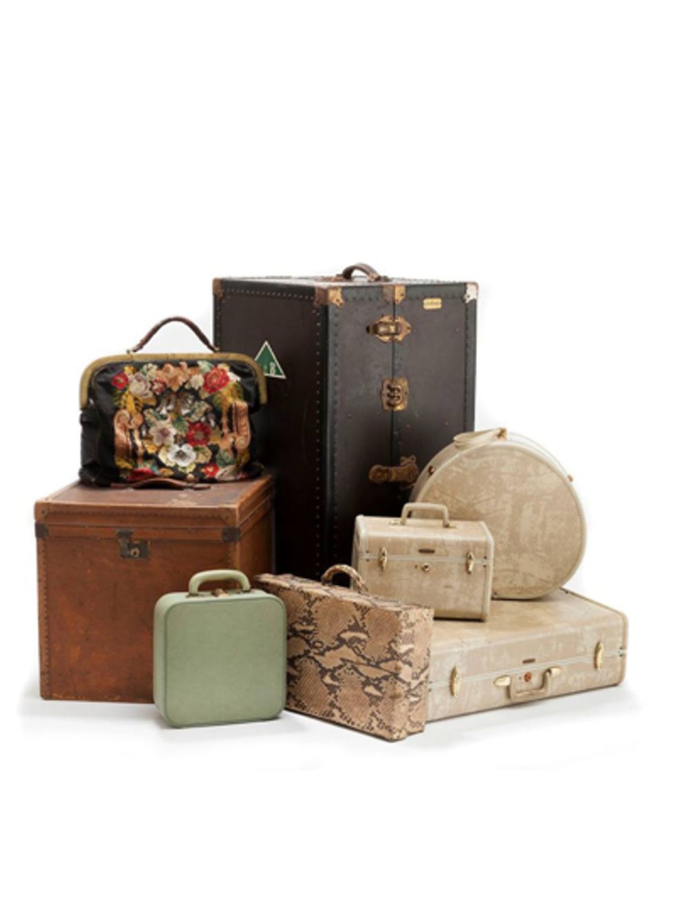Brown, Bag, Luggage and bags, Baggage, Tan, Beige, Khaki, Shoulder bag, Leather, Box, 