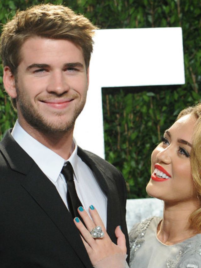 Foto-Miley-Cyrus-en-ex-Liam-Hemsworth-hadden-een-te-schattige-reuenie