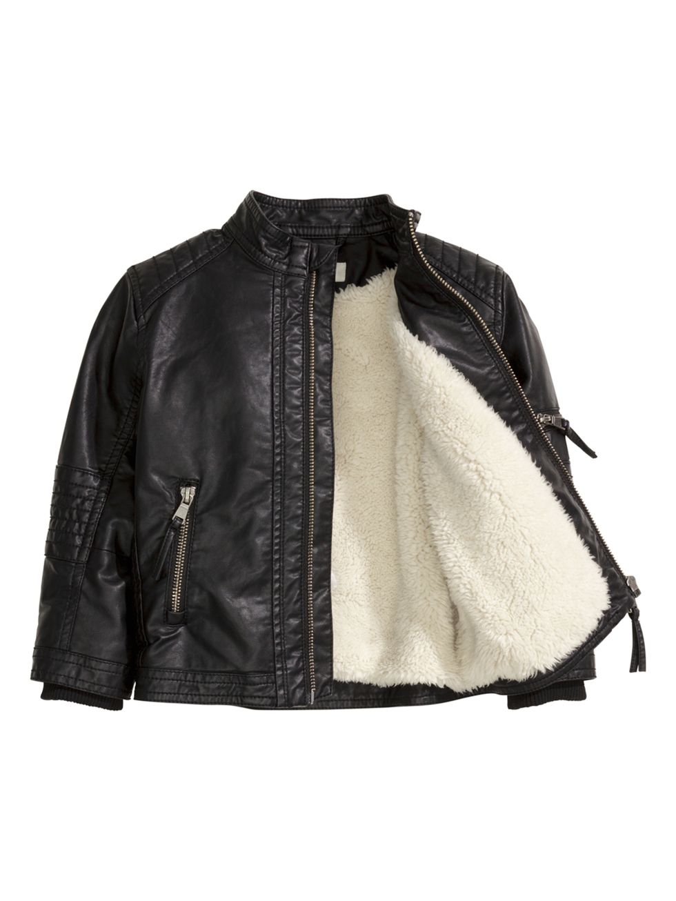 Jacket, Textile, Outerwear, Collar, Fashion, Black, Beige, Leather, Leather jacket, Fashion design, 