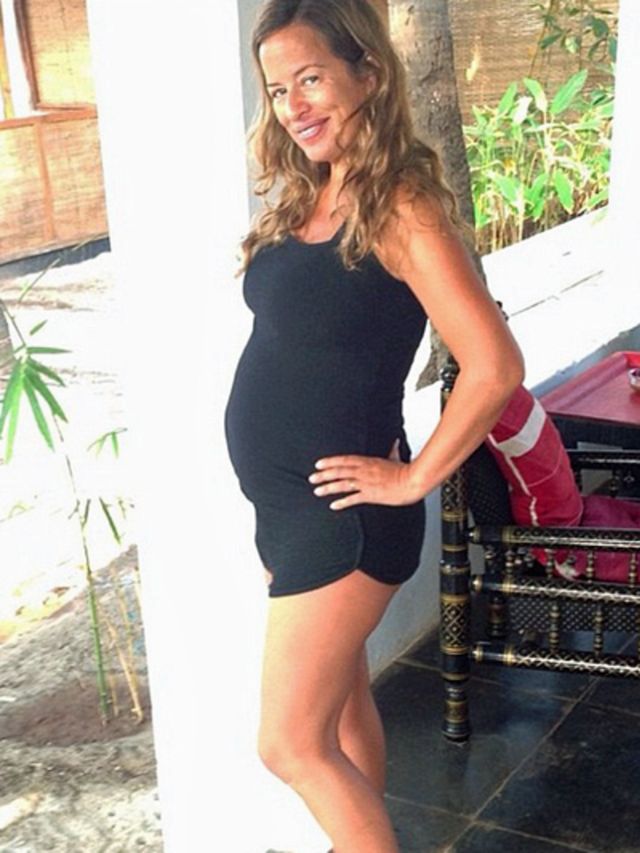 Jade-Jagger-en-dochter-tegelijkertijd-zwanger