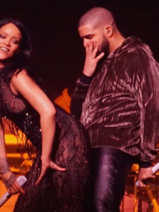 Rihanna-en-Drake-doen-flirterig-en-zoenen-op-het-podium