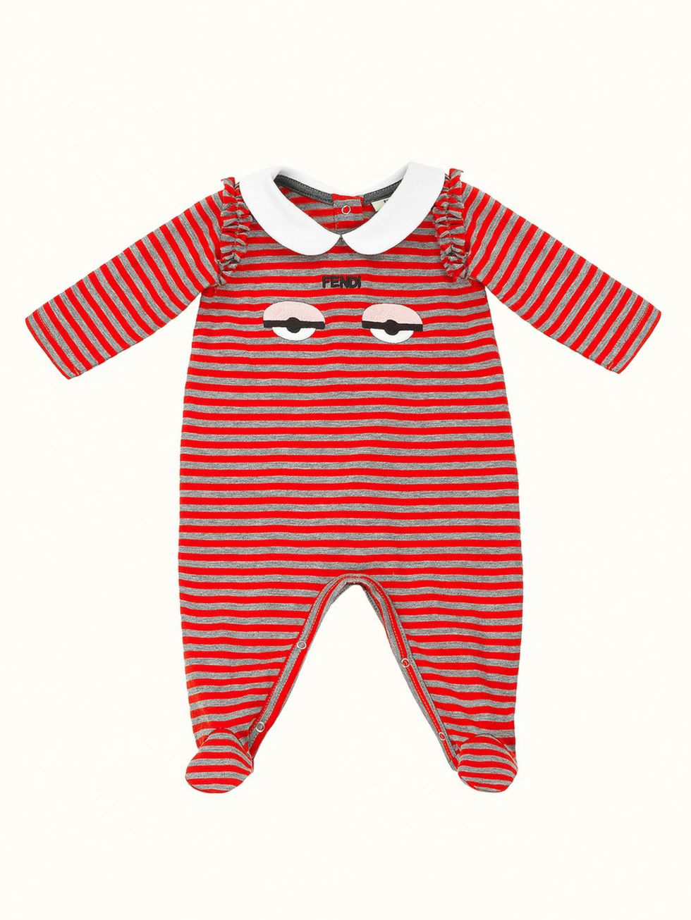 Product, Sleeve, Collar, Red, White, Pattern, Baby & toddler clothing, Carmine, Orange, Baby Products, 