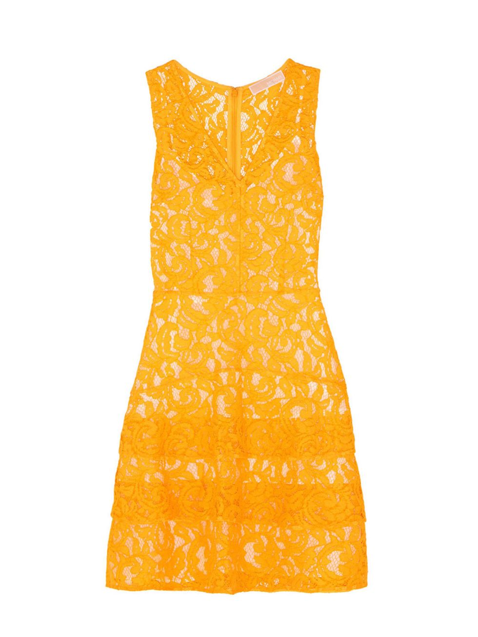 Yellow, Orange, Amber, Pattern, One-piece garment, Day dress, Sleeveless shirt, Pattern, Fashion design, 
