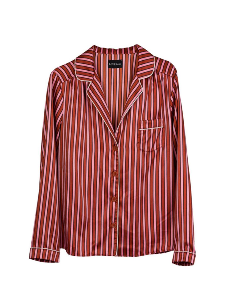Product, Dress shirt, Collar, Sleeve, Textile, Shirt, Pattern, Red, White, Orange, 