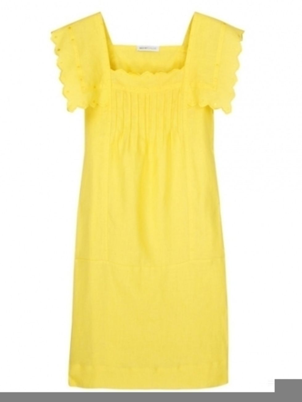 Yellow, Sleeve, Dress, Textile, Pattern, One-piece garment, Day dress, Fashion, Cocktail dress, Fashion design, 