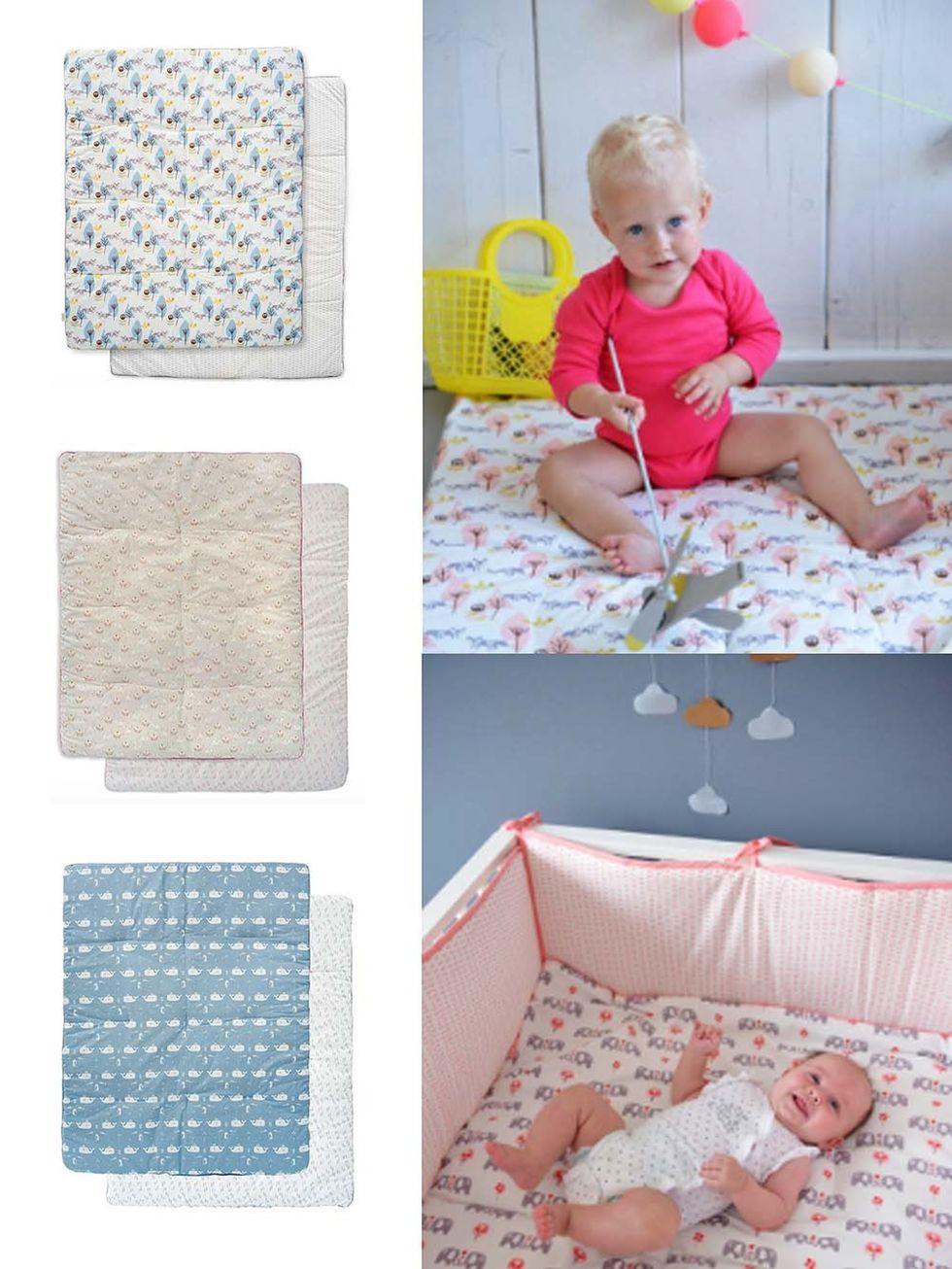 Product, Textile, Child, Room, Pink, Pattern, Baby & toddler clothing, Baby Products, Infant bed, Teal, 