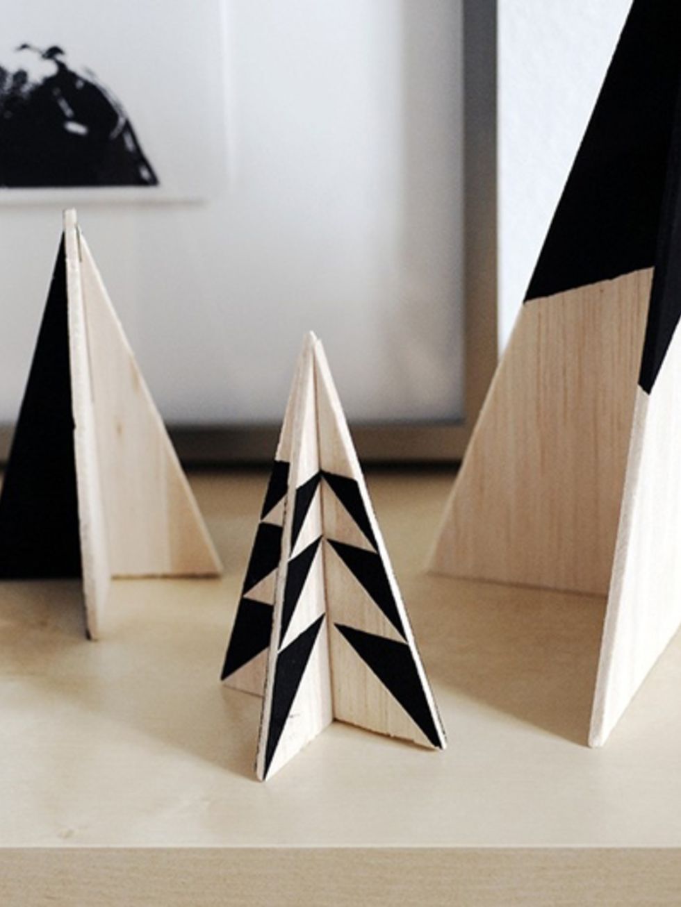 Triangle, Plywood, Cone, 