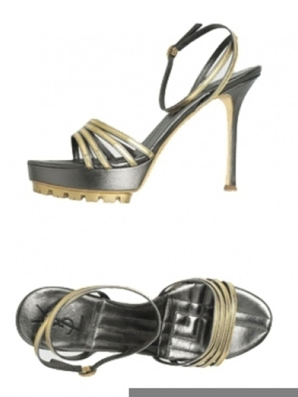 Product, High heels, Metal, Beige, Sandal, Bridal shoe, Silver, Slingback, Audio accessory, Basic pump, 