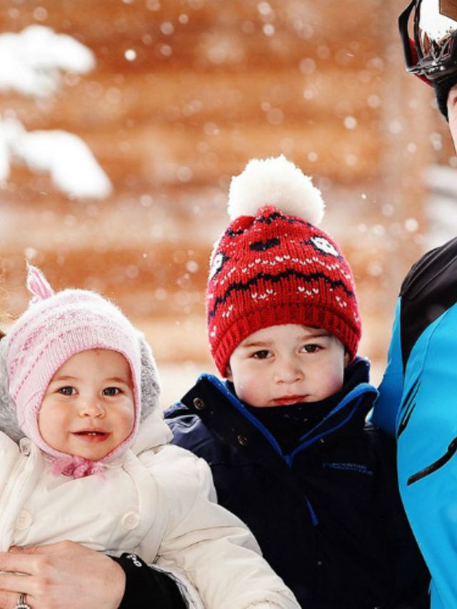 Prins-William-en-Kate-Middleton-delen-te-leuke-foto-s-van-hun-eerste-ski-vakantie-met-de-kinderen