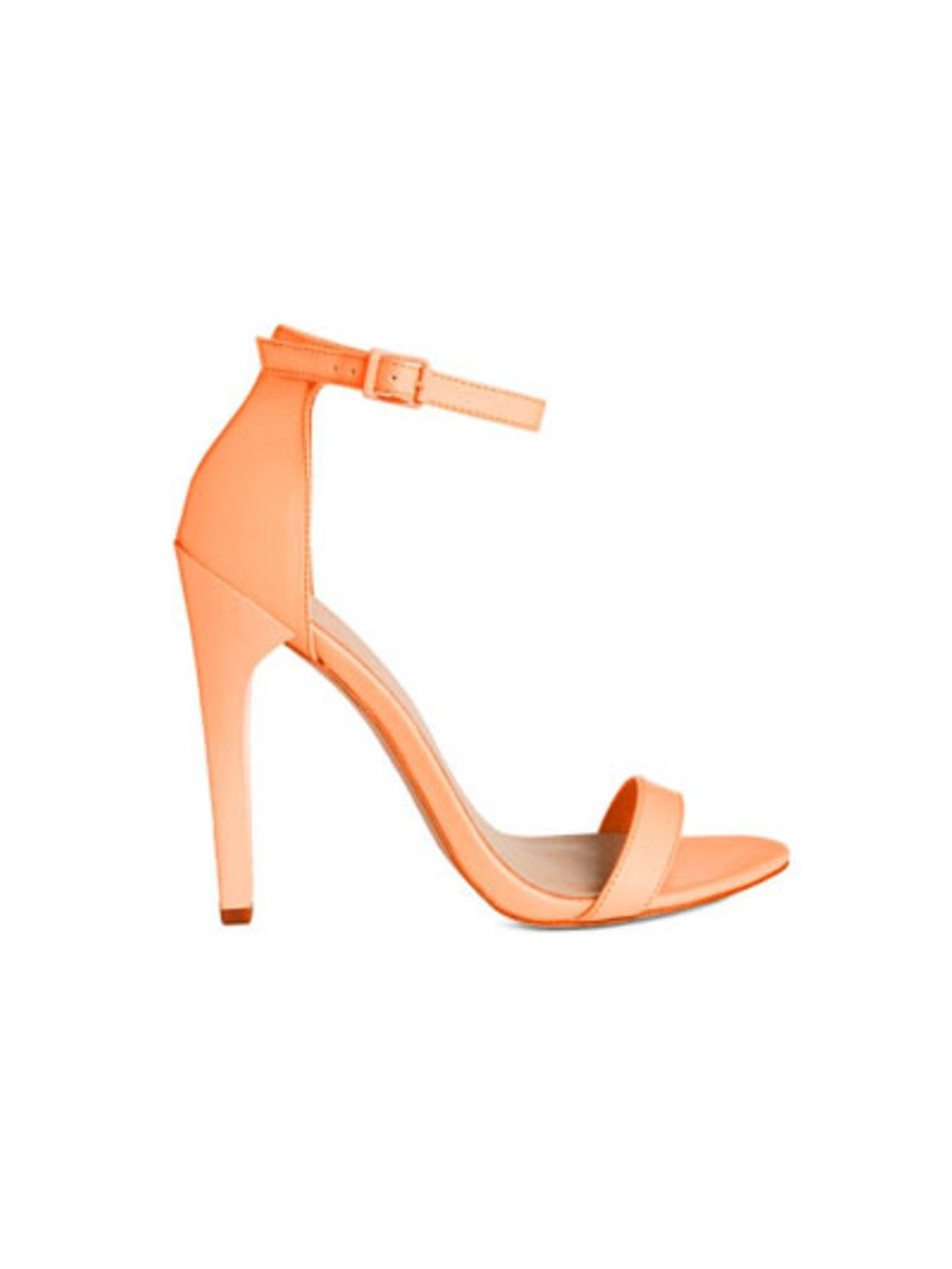 Brown, Orange, High heels, Tan, Peach, Sandal, Foot, Beige, Composite material, Strap, 
