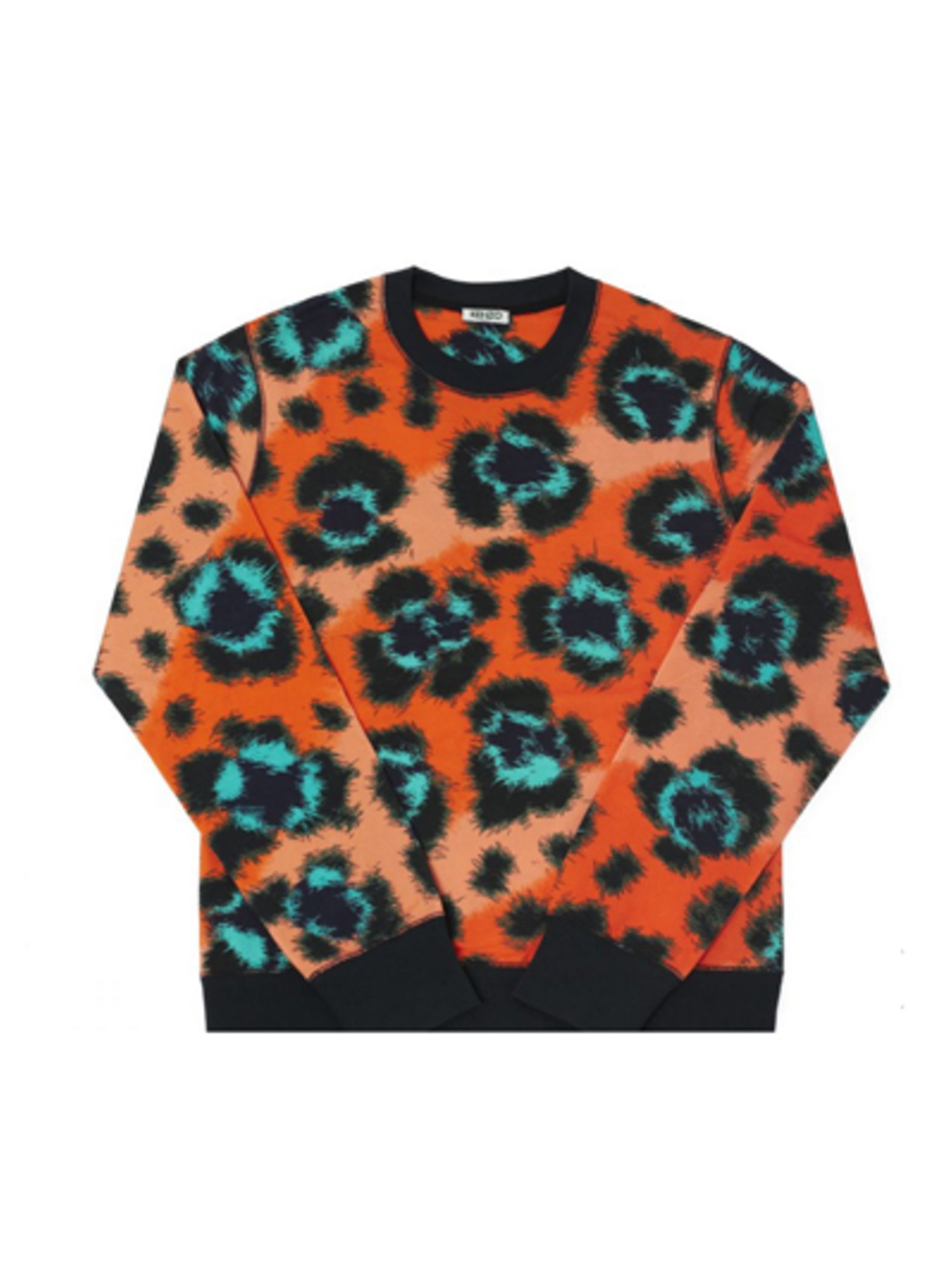 kenzo leopard sweater