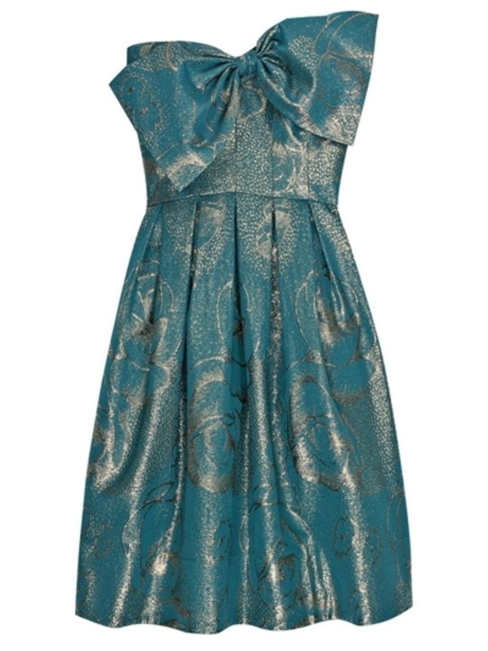 Blue, Dress, Green, Textile, One-piece garment, Teal, Formal wear, Aqua, Turquoise, Pattern, 