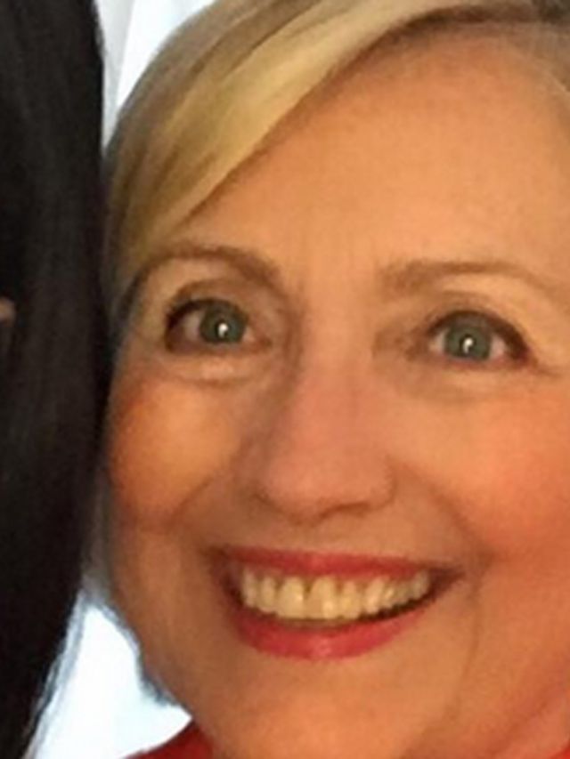 Hillary-Clinton-praat-over-die-ene-selfie-met-Kim