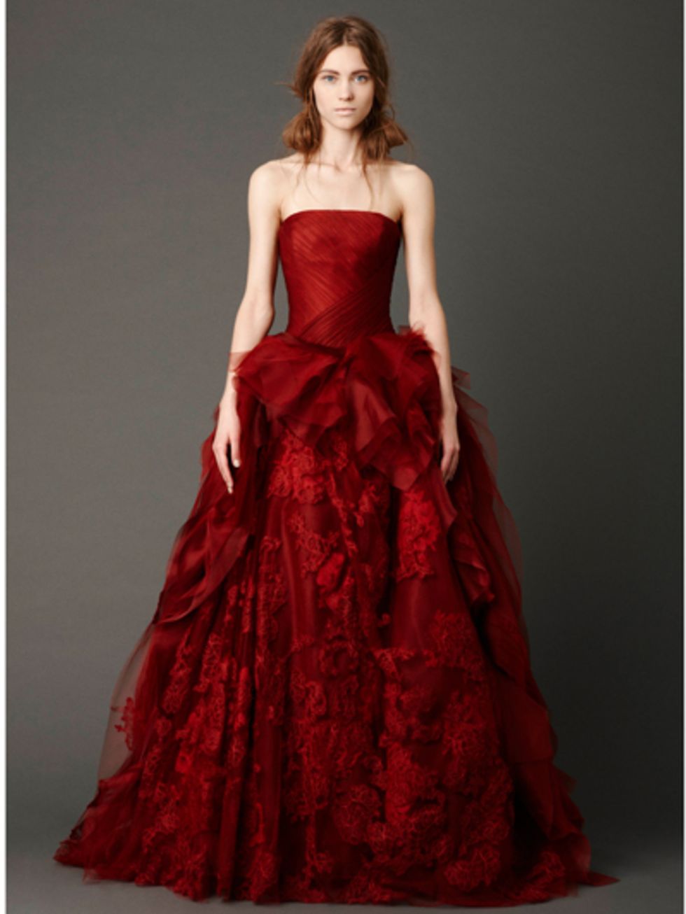 Clothing, Dress, Shoulder, Textile, Red, One-piece garment, Formal wear, Gown, Fashion model, Day dress, 