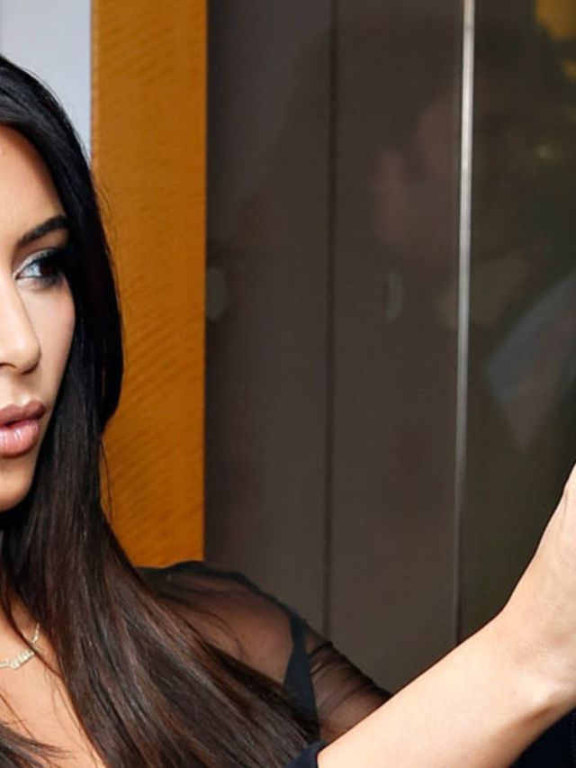Selfie-queen-Kim-Kardashian-geeft-les