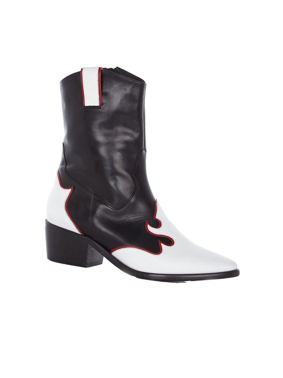 Boot, Leather, Carmine, Black, Maroon, Costume accessory, Work boots, Riding boot, Synthetic rubber, Steel-toe boot, 