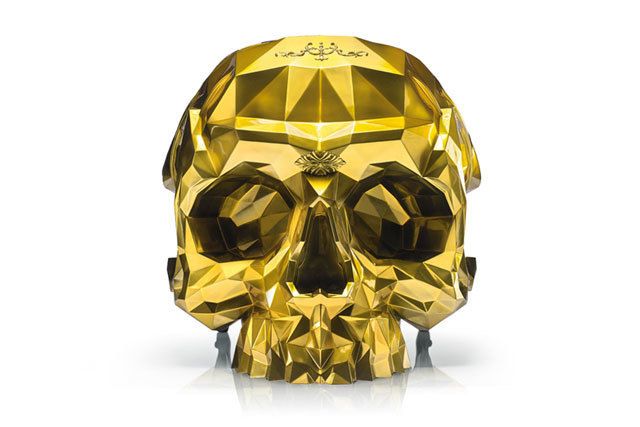 Yellow, Skull, Personal protective equipment, Bone, Symmetry, Mask, Fictional character, 