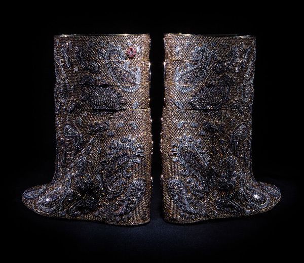 Darkness, Black, Boot, Natural material, Silver, Still life photography, 