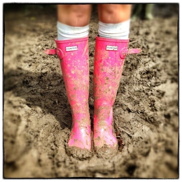 Soil, Pink, Mud, Sand, Sock, 