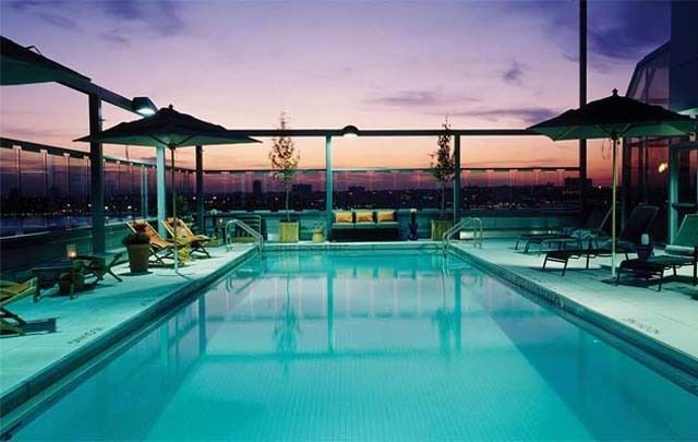 Swimming pool, Fluid, Resort, Leisure, Sunlounger, Liquid, Outdoor furniture, Azure, Shade, Aqua, 