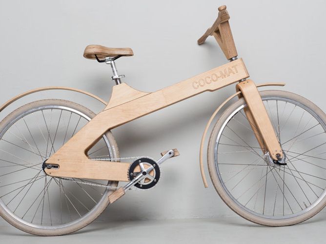 magneet Diploma Voorstad Op de verlanglijst: een fiets volledig van hout
