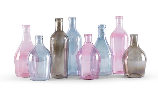 Glass, Bottle, Red, Magenta, Pink, Glass bottle, Line, Drinkware, Purple, Barware, 